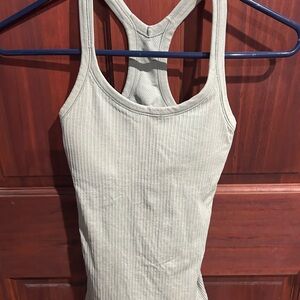 Lululemon Athletica Ribbed Tank Top - Cream